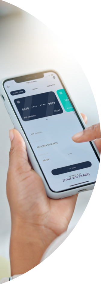 White-label feature — NMI payment gateway branded under your business