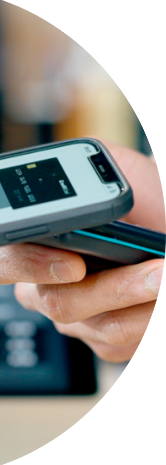 Mobile Acceptance feature — NMI partner solution